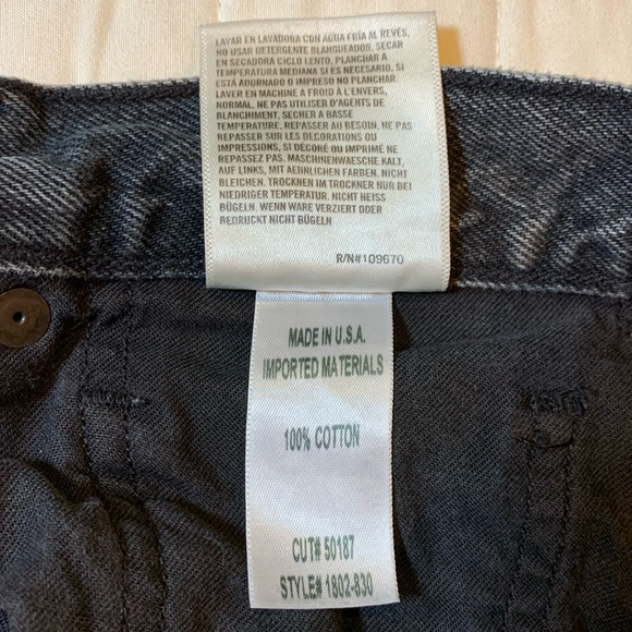 Citizens Of Humanity Campbell High Rise Relaxed Straight Jean in Changes, Sz 28 - Picture 14 of 16